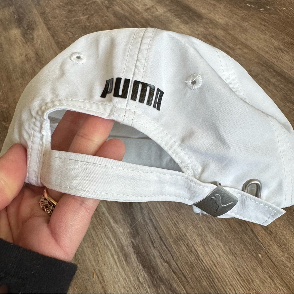 Like new! Athletic White Puma Baseball Hat - Picture 5 of 6